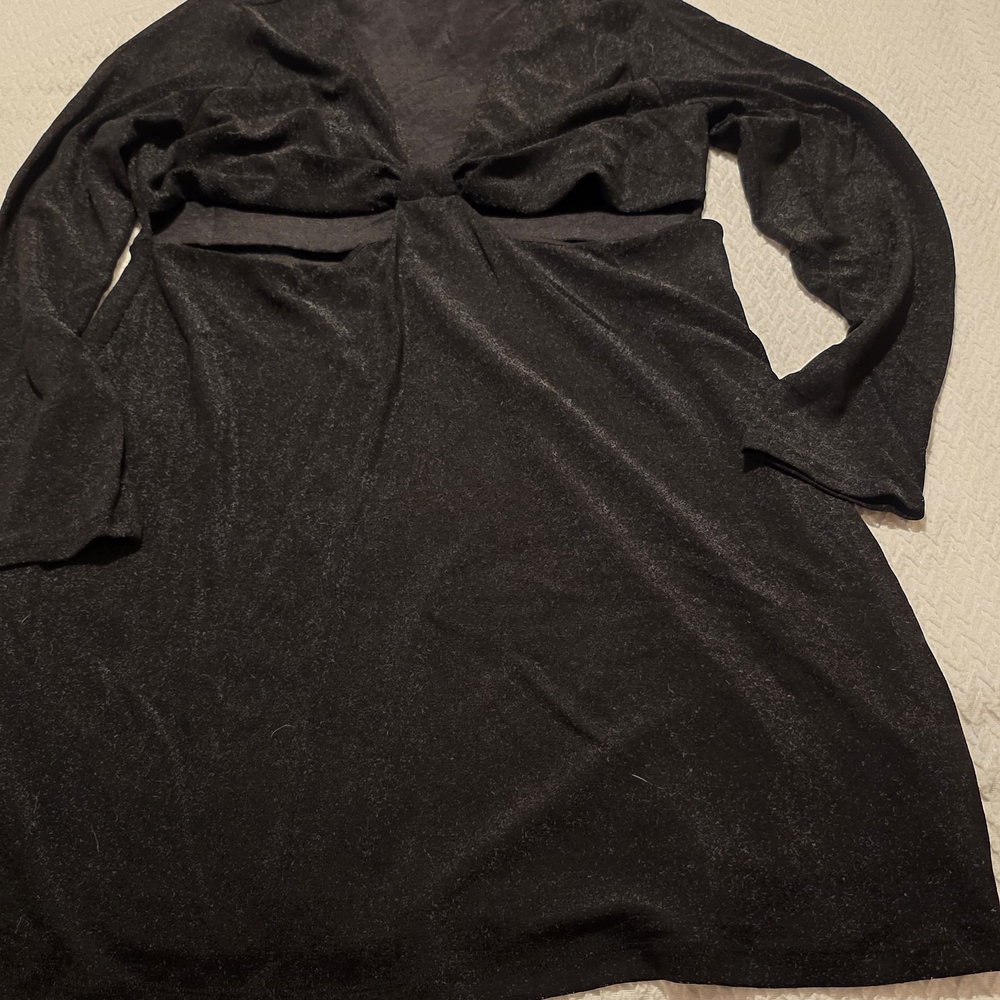 wild fable Black Knit Top with Brand Tag